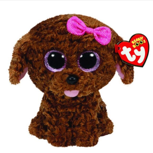 peluche-ty-chien-marron