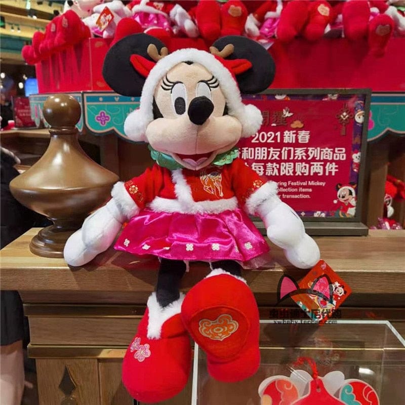 peluche-minnie-noel