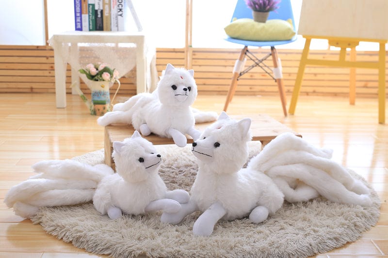 Peluche renard blanc online