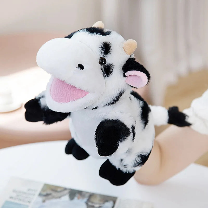 Doudou-Vache-Marionnette