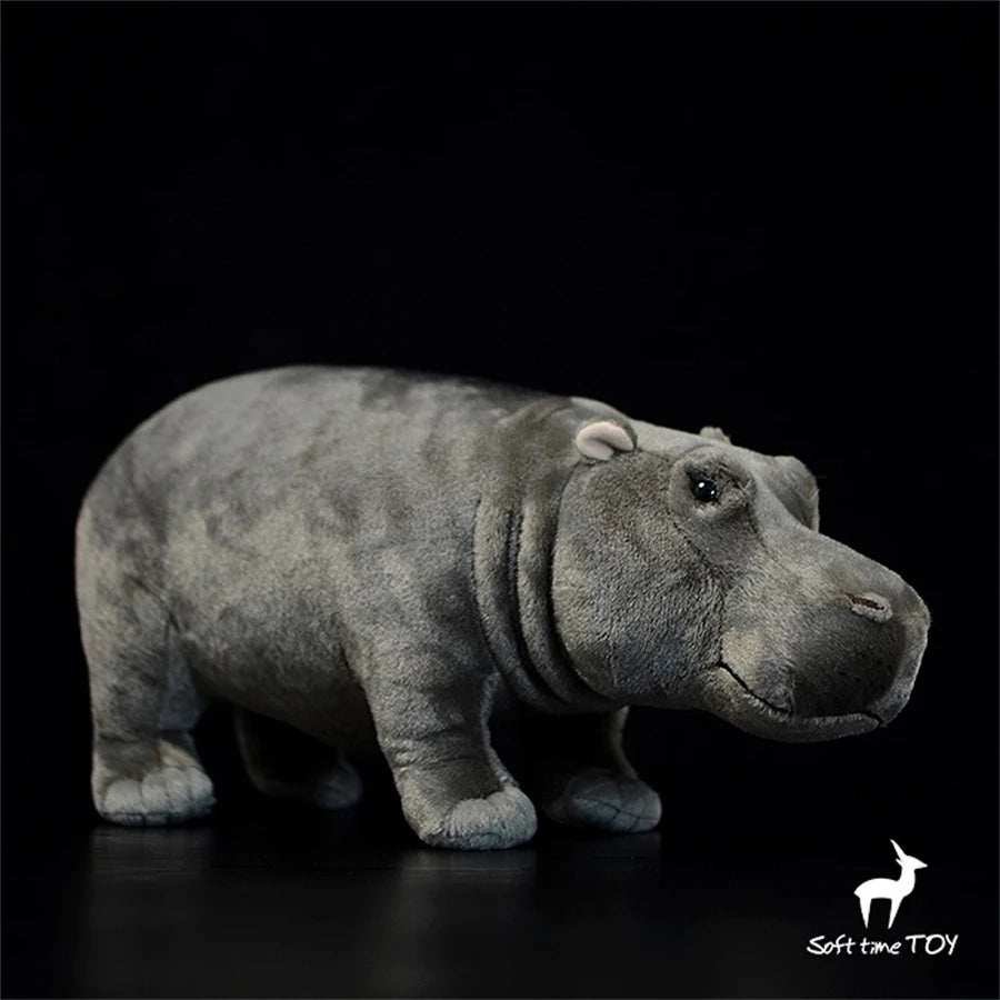 Doudou Hippo Gris – Peluche géante - Main Image