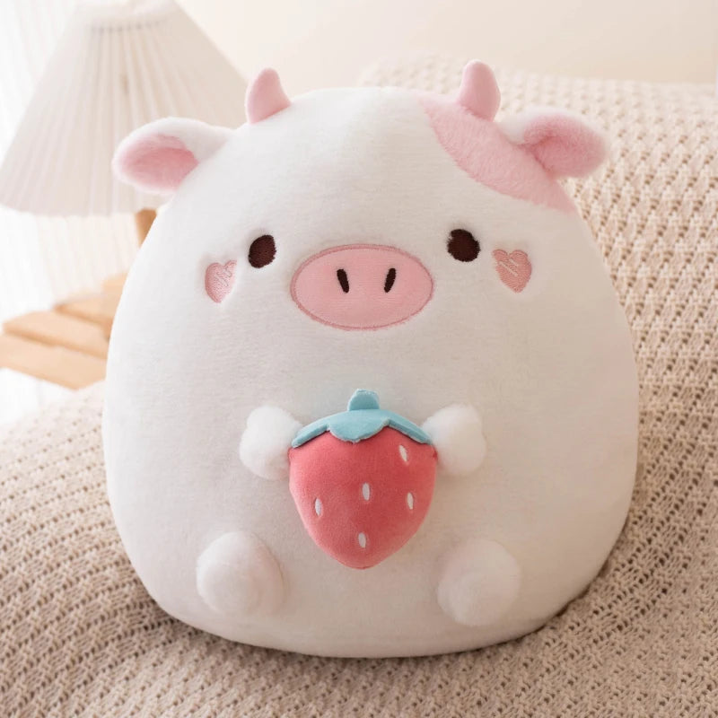 Peluche Vache Rose – Peluche géante