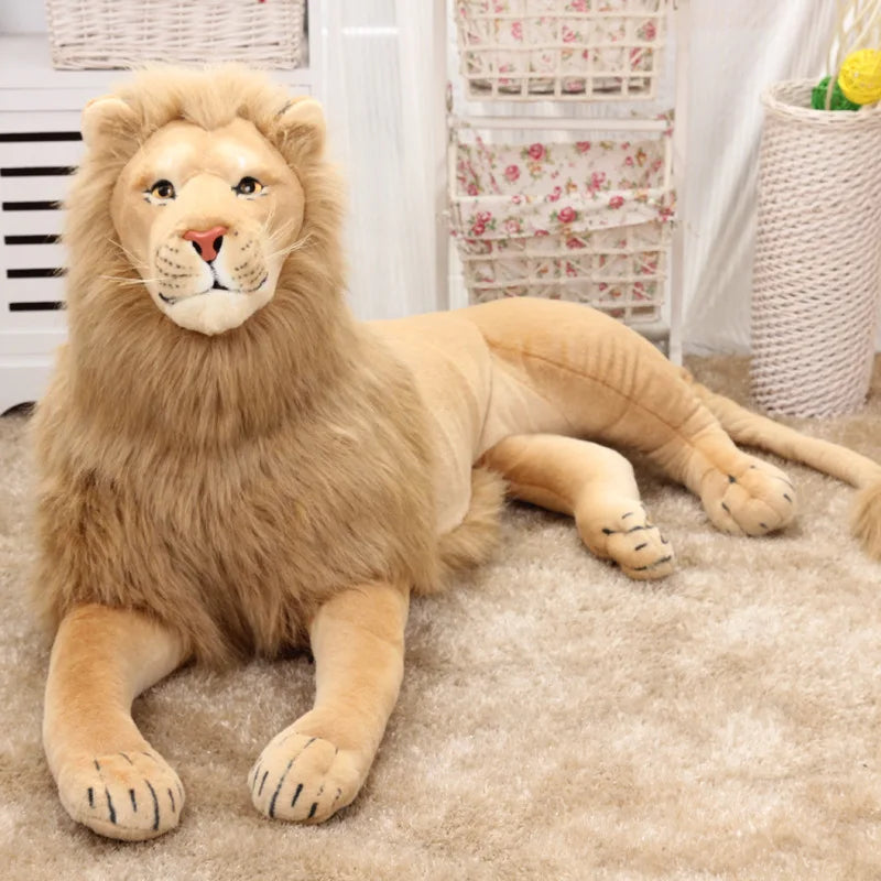 peluche-lion-realiste