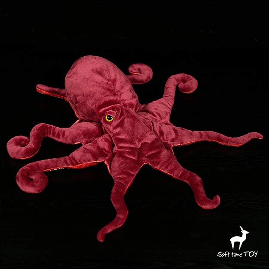 Peluche-Pieuvre-Rouge