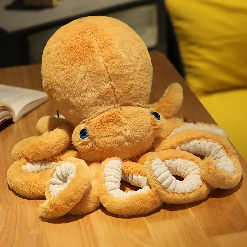 Peluche-Pieuvre-Orange