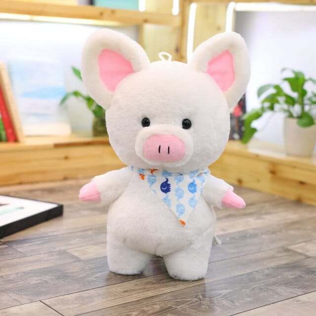 cochon-peluche-geante-bleu