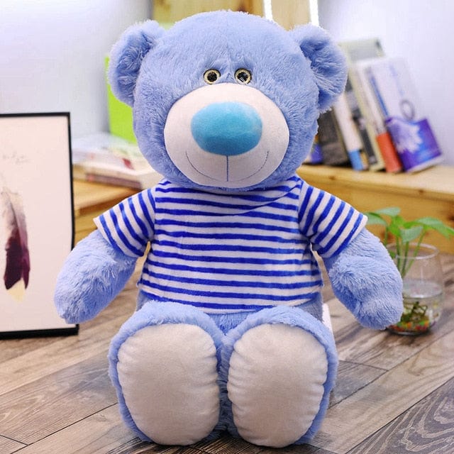 Doudou-Nounours-Bleu