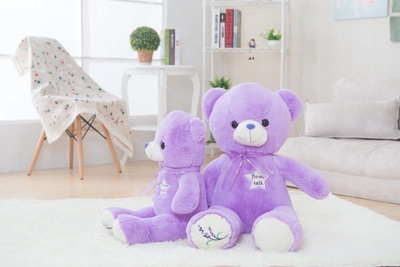 nounours-violet