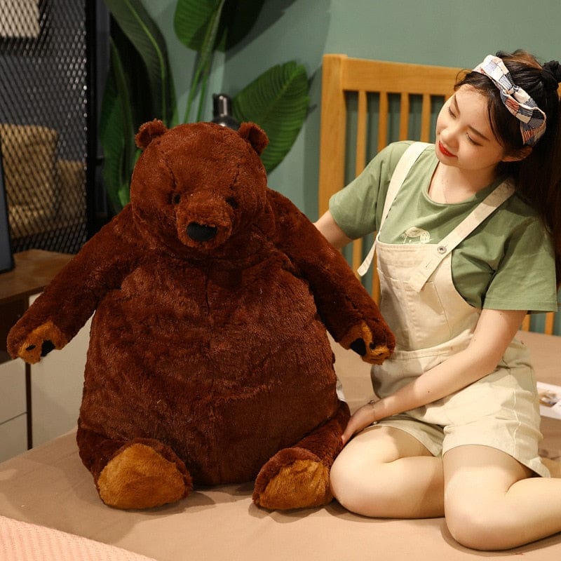 Nounours-Géant-XXL-Marron-60cm