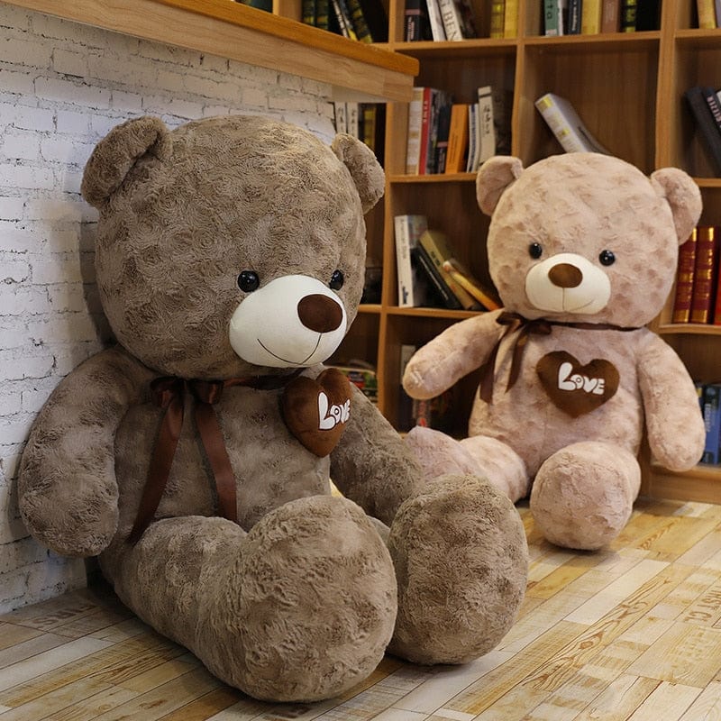 Nounours-Géant-Love-Marron