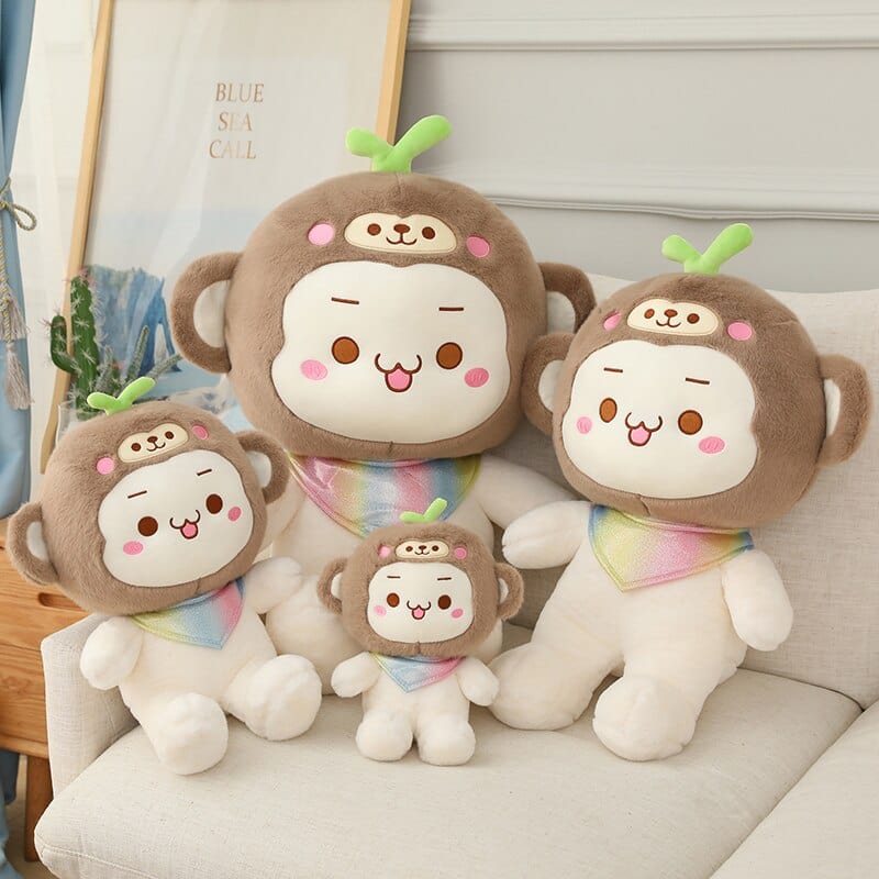 peluche-bebe-singe