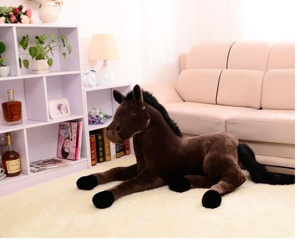 peluche-cheval-marron