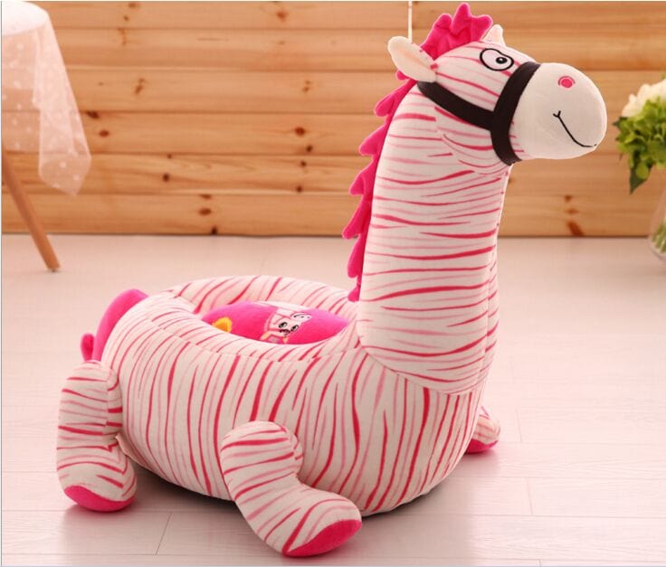 peluche-cheval-rose