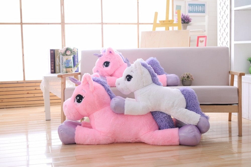 famille-peluche-geante-licorne