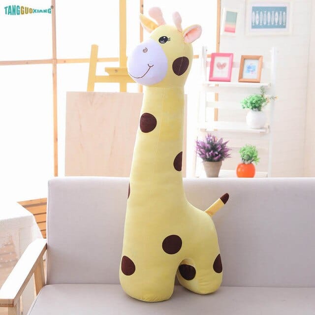 peluche-girafe-jaune