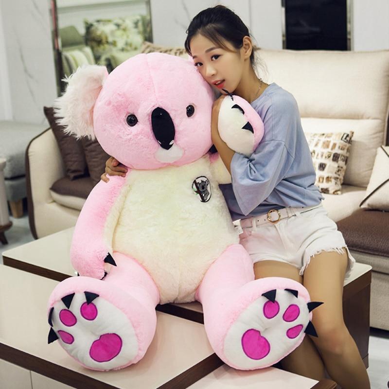peluche-koala-rose