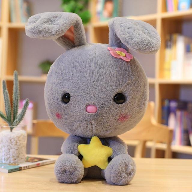 peluche-lapin-gris