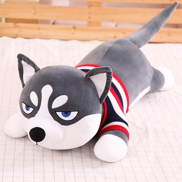 peluche-loup-gris