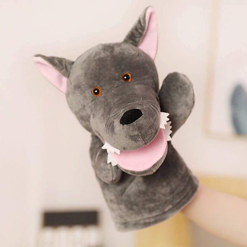 peluche-marionnette-loup