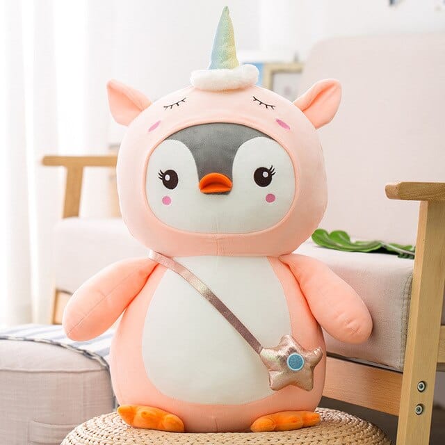 peluche-pingouin-deguise