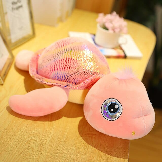 peluche-tortue-rose