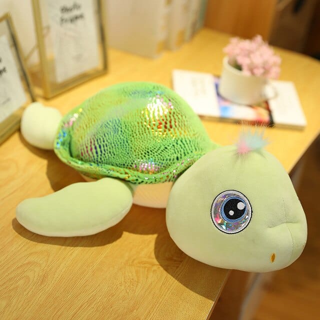 peluche-tortue-verte