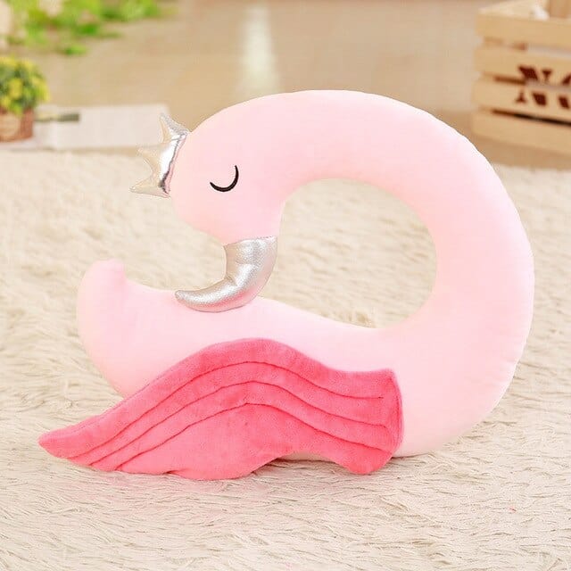 Tête-De-Flamant-Rose-Peluche
