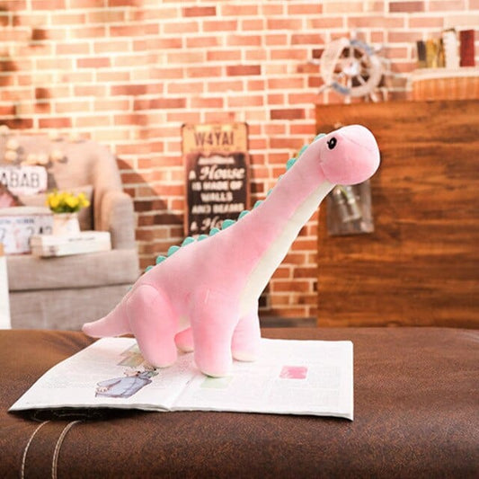 peluche-dinosaure-rose