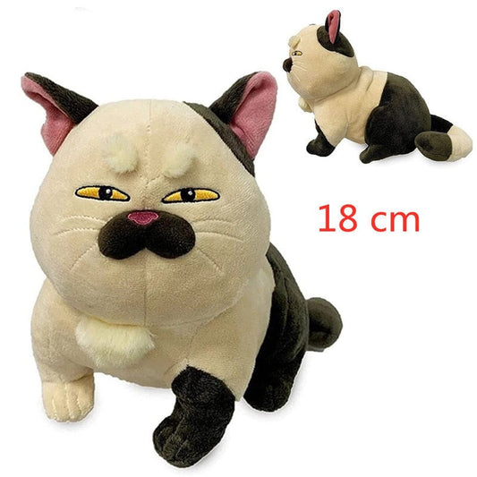 Grosse peluche chat , Shadow le gros chat 70 cm