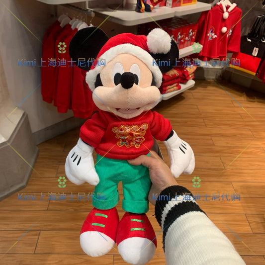 peluche-mickey-de-noel