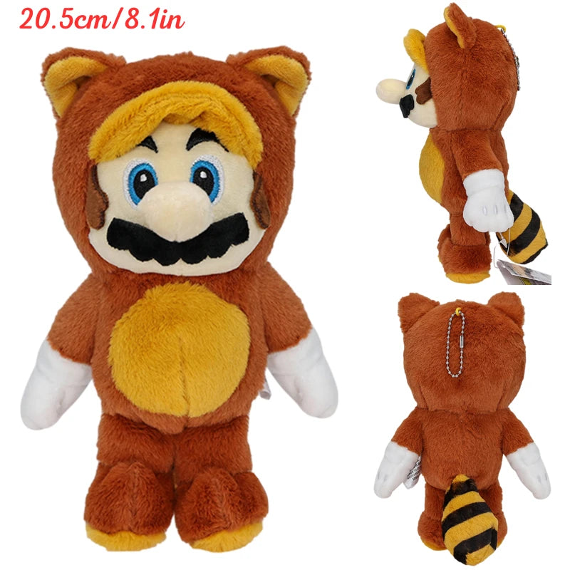 Sanei Super Mario 3D Land Plush/Peluche: Tanuki Mario (S Size Sanei Super Mario 3D Land Plush/Peluche: Tanuki Mario (S Size