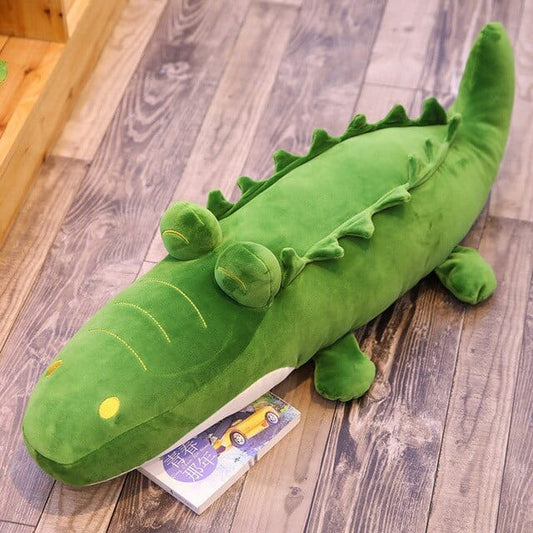 Peluche géante Crocodile Croco'Doux La savane (60 cm) - Vert