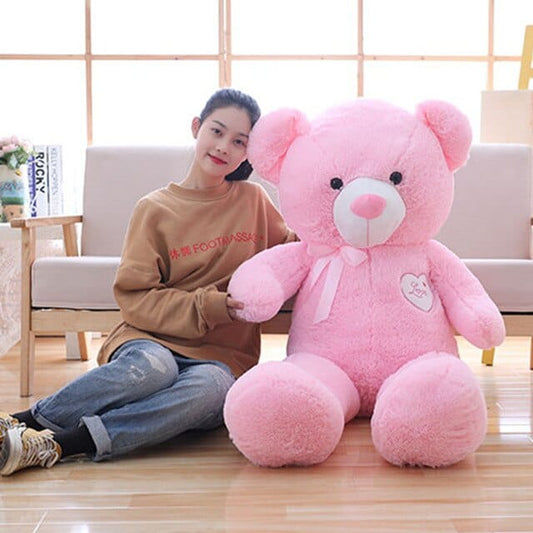 Doudou-Nounours-Rose