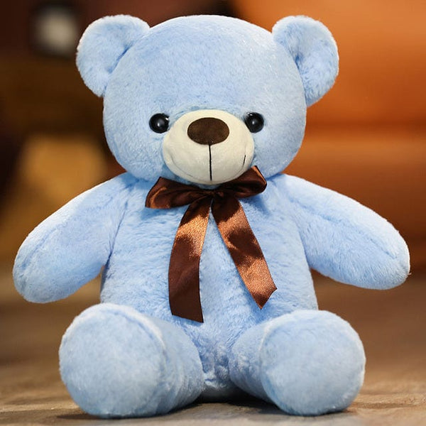 Peluche ours bleu online