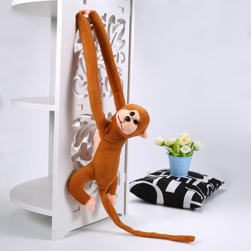 Peluche singe long bras on sale